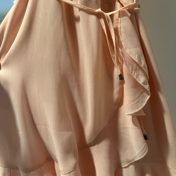 Lovers + Friends Light Pink Wrap Dress - Picture 6 of 8
